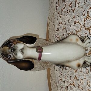 Vintage Beagle Porcelain Dog, Rossini - Japan. 10 1/2"